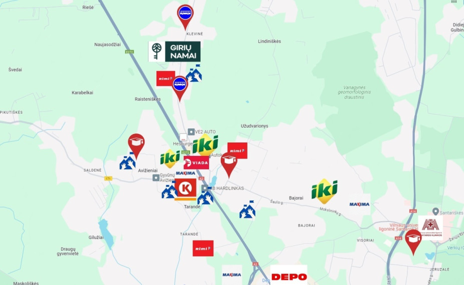 Parduodamas namas Girių g., Klevinės k., Vilniaus r. sav., 175.89 m2 ploto, 1 aukštai 26