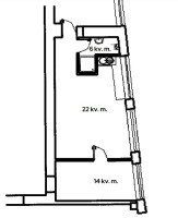 Parduodamas butas Vytauto g., Palangos m., Palangos m. sav., 42.2 m2 ploto, 2 kambariai 13
