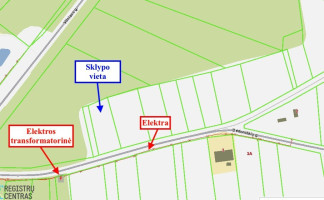 Parduodamas  sklypas Dėdoniškių g., Mickūnų mstl., Vilniaus r. sav., 25 a ploto 10