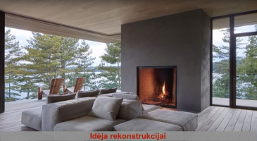 Parduodamas namas Senojo Daugėliškio k., Ignalinos r. sav., 108 m2 ploto, 1 aukštai 4