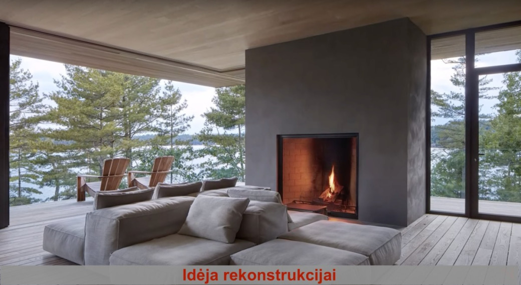 Parduodamas namas Senojo Daugėliškio k., Ignalinos r. sav., 108 m2 ploto, 1 aukštai 4