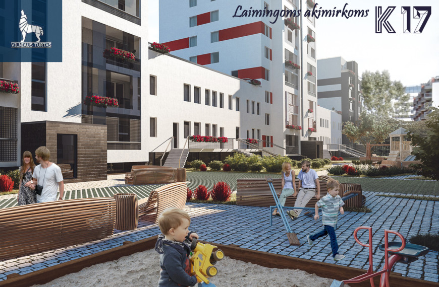 Parduodamas butas Daugėliškio g.33, Šnipiškės, Vilniaus m., Vilniaus m. sav., 67.17 m2 ploto, 4 kambariai 1