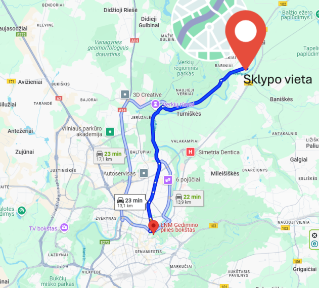 Parduodamas kitos paskirties sklypas Ožkinių g., Ožkiniai, Vilniaus m., Vilniaus m. sav., 15.09 a ploto 9