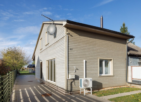 Parduodamas namas Vilniaus g., Karmėlavos mstl., Kauno r. sav., 85.57 m2 ploto, 2 aukštai