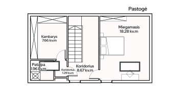 Parduodamas namas Vilniaus g., Karmėlavos mstl., Kauno r. sav., 85.57 m2 ploto, 2 aukštai 33