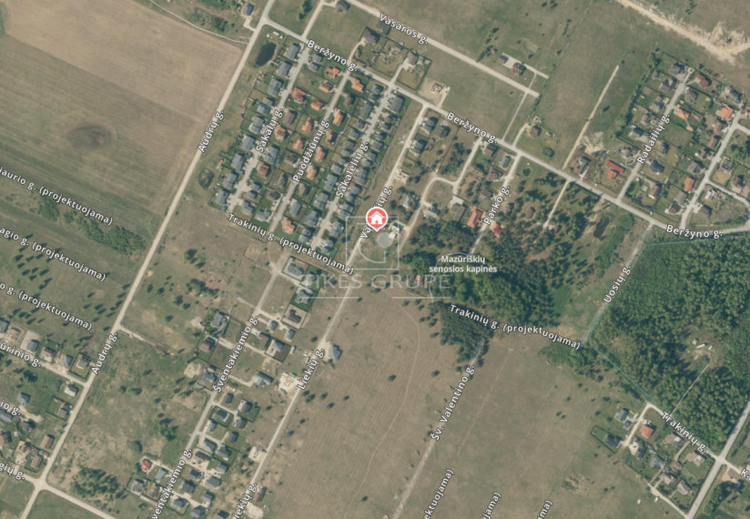 Parduodamas sklypas Radailių k., Klaipėdos r. sav., 8 a ploto 1