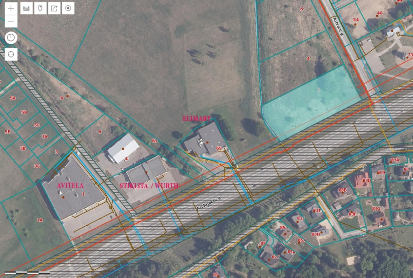 Parduodamas  sklypas Šiaulių m. sav., Šiaulių m., Aitvarų g.2, 69.03 a ploto 22