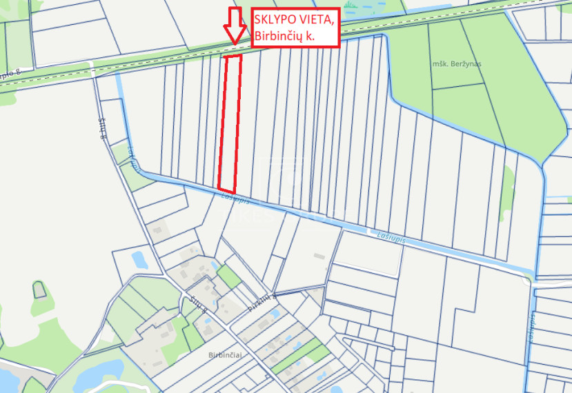 Parduodamas sklypas Birbinčių k., Klaipėdos r. sav., 151 a ploto 4