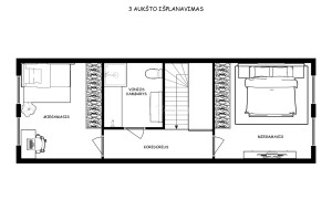 Parduodamas namas Edinburgo g., Tarandė, Vilniaus m., Vilniaus m. sav., 132 m2 ploto, 3 aukštai 15