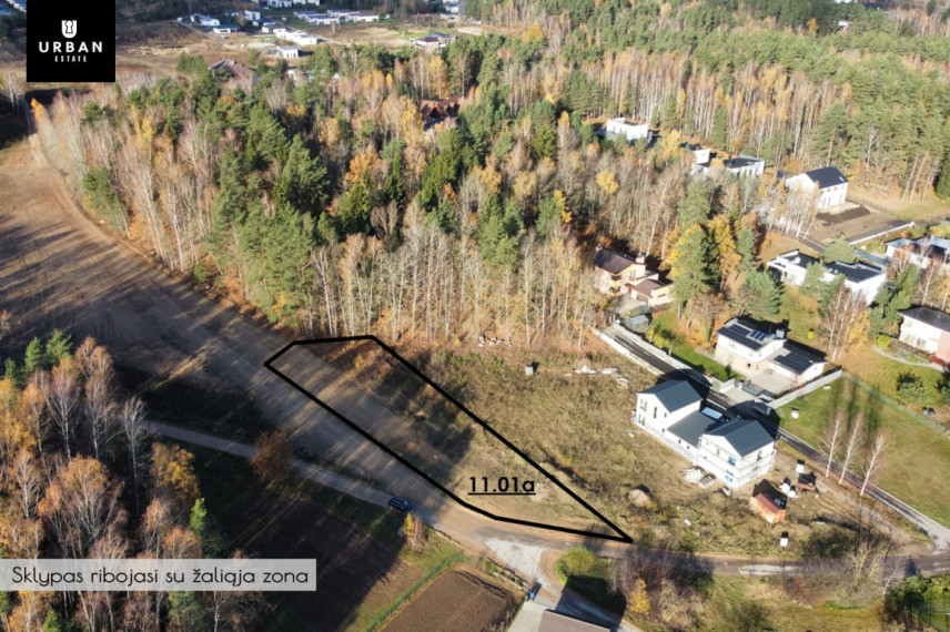Parduodamas sklypas Siauroji g., Bajorų k., 11.01 a ploto 2