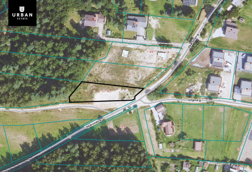 Parduodamas sklypas Siauroji g., Bajorų k., 11.01 a ploto 6