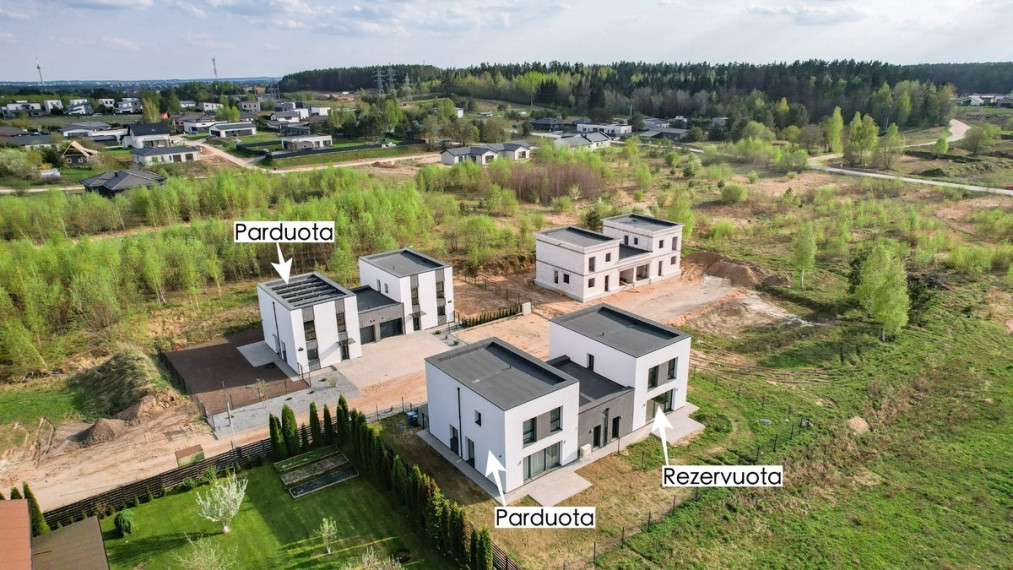 Parduodamas namas Antežerių g., Tarandė, Vilniaus m., Vilniaus m. sav., 133.86 m2 ploto, 2 aukštai 2