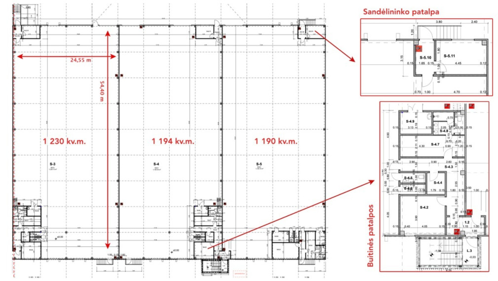 Nuomojamos administracinės, gamybinės, sandėliavimo patalpos Vilniaus r. sav., Budninkų k., Senasis Ukmergės kelias, 2700 m2 ploto 25