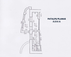 Nuomojamos kitos paskirties, maitinimo, paslaugų, prekybos, sandėliavimo patalpos Vilniaus g., Centras, Šiaulių m., Šiaulių m. sav., 26.26 m2 ploto 4