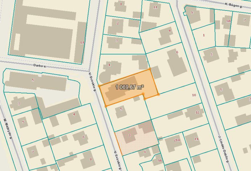 Parduodamas namas V. Svirskio g., Centras, Panevėžio m., Panevėžio m. sav., 512 m² ploto 7 kambariai 32