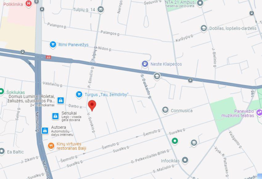 Parduodamas namas V. Svirskio g., Centras, Panevėžio m., Panevėžio m. sav., 512 m² ploto 7 kambariai 33