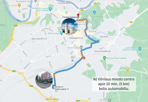 Nuomojamas butas Dariaus ir Girėno g., Naujininkai, Vilniaus m., Vilniaus m. sav., 18 m2 ploto, 1 kambariai 17