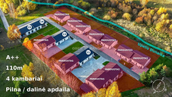 Parduodamas namas Šv. Faustinos g., Skaidiškių k., Vilniaus r. sav., 110 m2 ploto, 1 aukštai 12