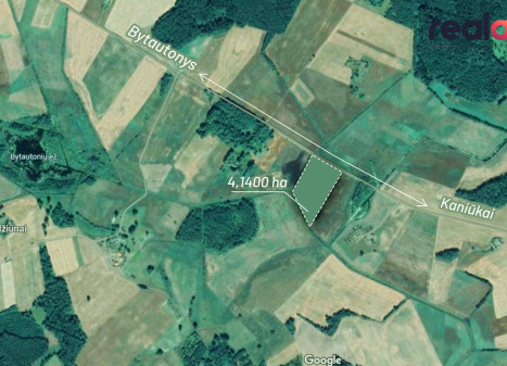 Parduodamas sklypas Bytautonių k., 414 a ploto