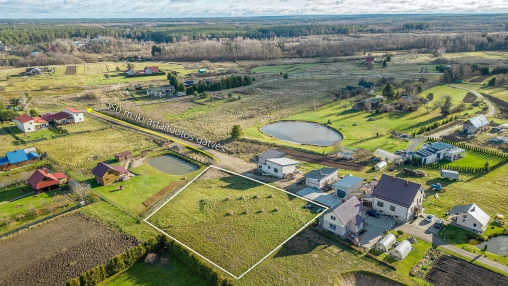 Parduodamas sklypas Avietyno g., Bezdonių k., Vilniaus r. sav., 25.31 a ploto 2