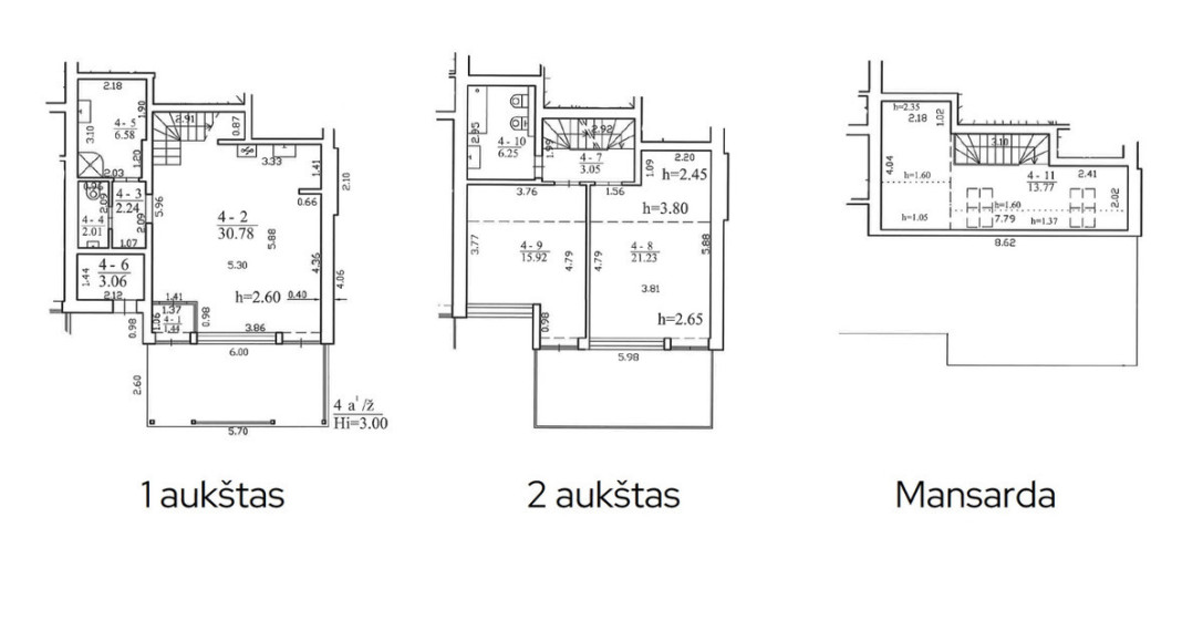 Parduodamos administracinės, kitos paskirties, paslaugų, prekybos patalpos Vanagupės g., Palangos m., Palangos m. sav., 106.33 m2 ploto 4