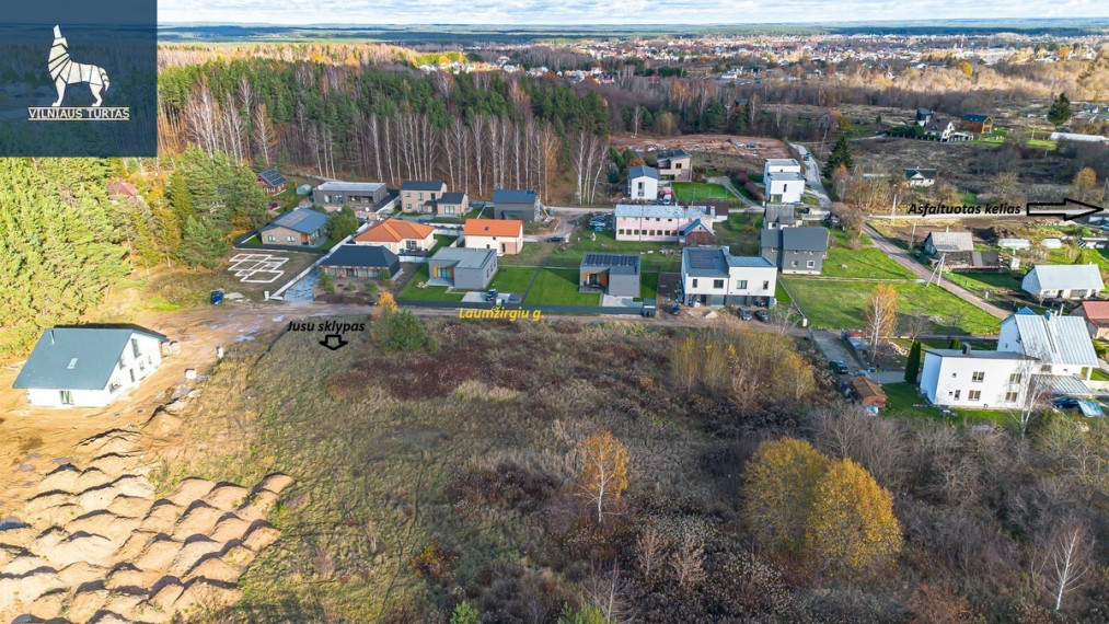 Parduodamas sklypas Laumžirgių g., Vilniaus m., Vilniaus m. sav., 15 a ploto 4