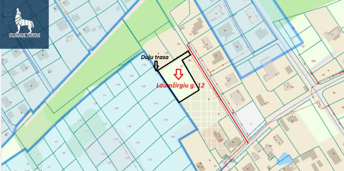 Parduodamas sklypas Laumžirgių g., Vilniaus m., Vilniaus m. sav., 15 a ploto 5