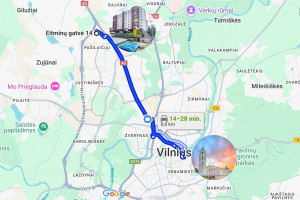 Parduodamas butas Eitminų g., Pašilaičiai, Vilniaus m., Vilniaus m. sav., 40.42 m2 ploto, 2 kambariai 26