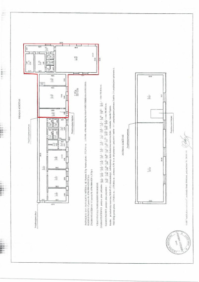 Parduodamos patalpos Mūšos g., Pasvalio m., Pasvalio r. sav., 111.35 m² ploto 2