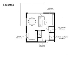 Parduodamas namas Vilniaus r. sav., Klevinės vs., `Girių, 104 m2 ploto, 2 aukštai 8