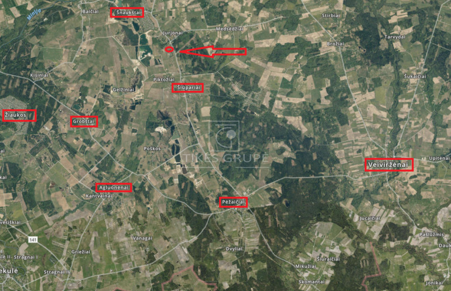 Parduodamas sklypas Piktožių k., Klaipėdos r. sav., 63 a ploto 1