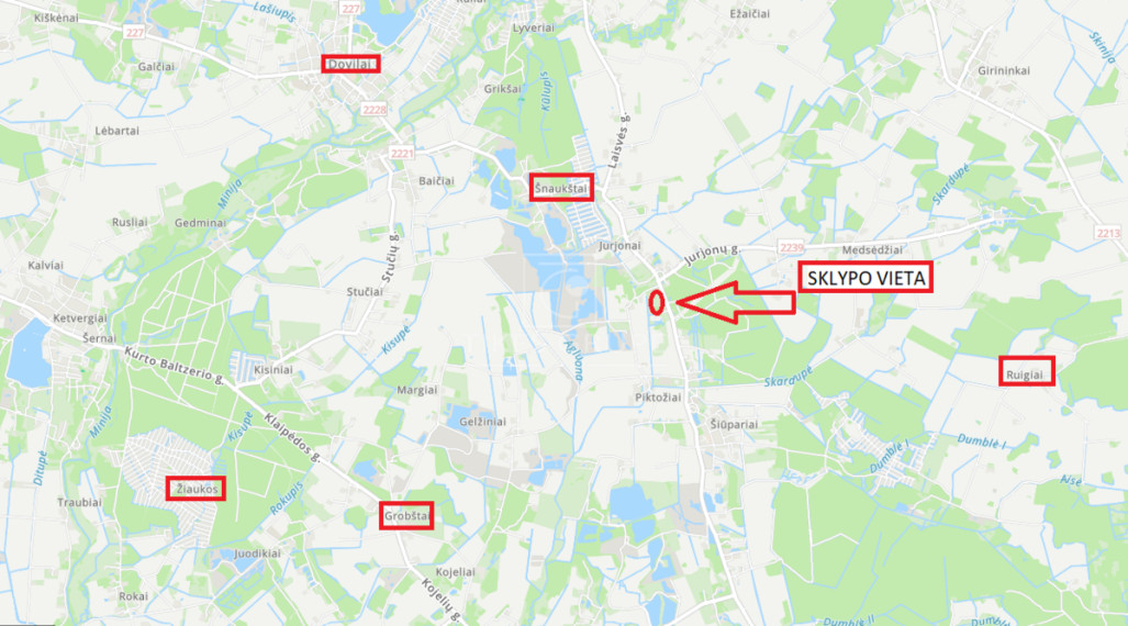 Parduodamas sklypas Piktožių k., Klaipėdos r. sav., 63 a ploto 2