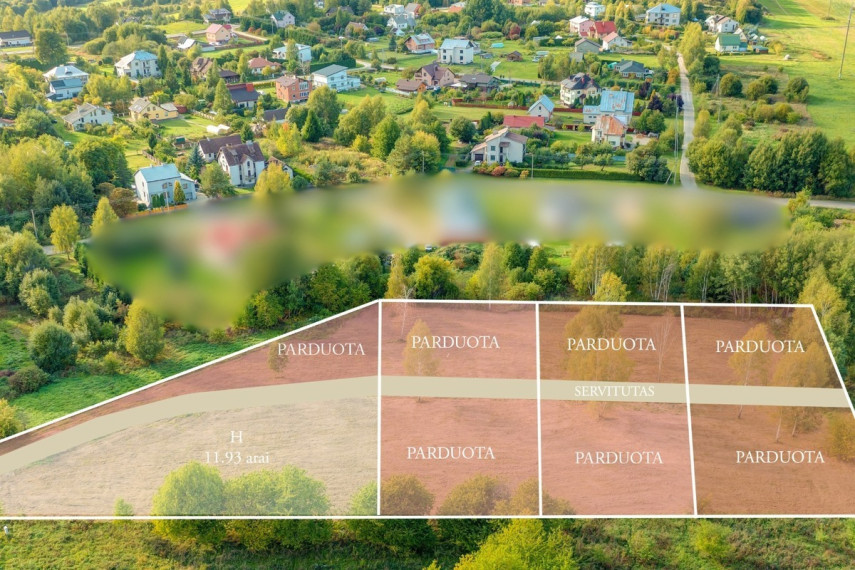 Parduodamas kitos paskirties sklypas Strazdų g., Pagiriai, Vilniaus m., Vilniaus m. sav., 11.93 a ploto 4