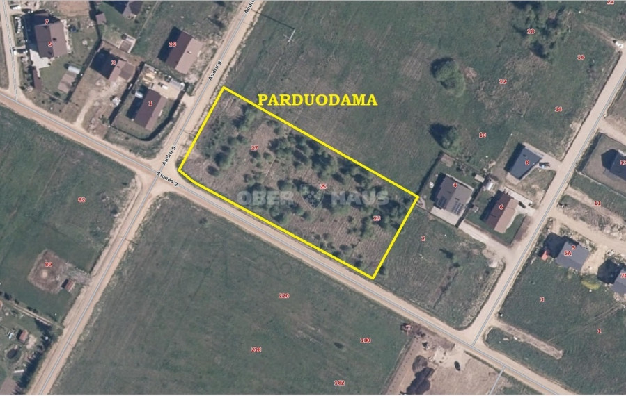 Parduodamas namų valdos paskirties sklypas Stonės g., Mazūriškių k., Klaipėdos r. sav., 60 a ploto 1