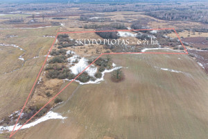 Parduodamas  sklypas Kiemelių k., Vilniaus r. sav., 621 a ploto 1