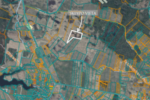 Parduodamas  sklypas Kiemelių k., Vilniaus r. sav., 621 a ploto 6