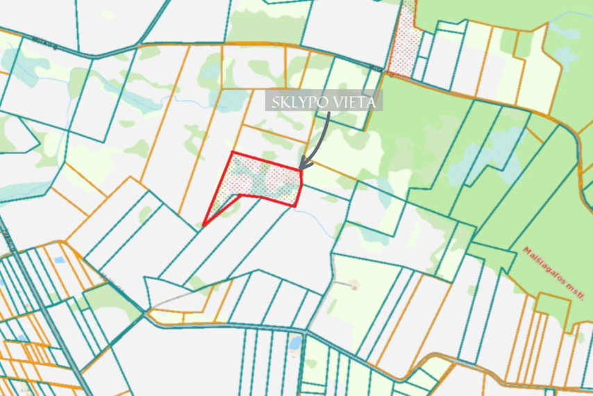 Parduodamas  sklypas Kiemelių k., Vilniaus r. sav., 621 a ploto 20