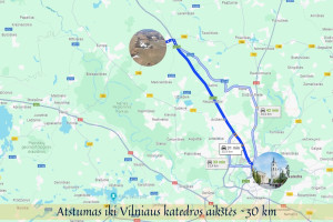 Parduodamas  sklypas Kiemelių k., Vilniaus r. sav., 621 a ploto 21