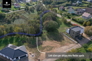 Parduodamas sklypas su projektu ir statybos leidimu dvibučiui namui, Sudervėje, Jaunimo g. 9