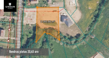 Parduodamas sklypas su projektu ir statybos leidimu dvibučiui namui, Sudervėje, Jaunimo g. 17