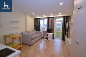 Parduodamas butas Eišiškių pl., Burbiškės, Vilniaus m., Vilniaus m. sav., 24.8 m2 ploto, 1 kambariai 2