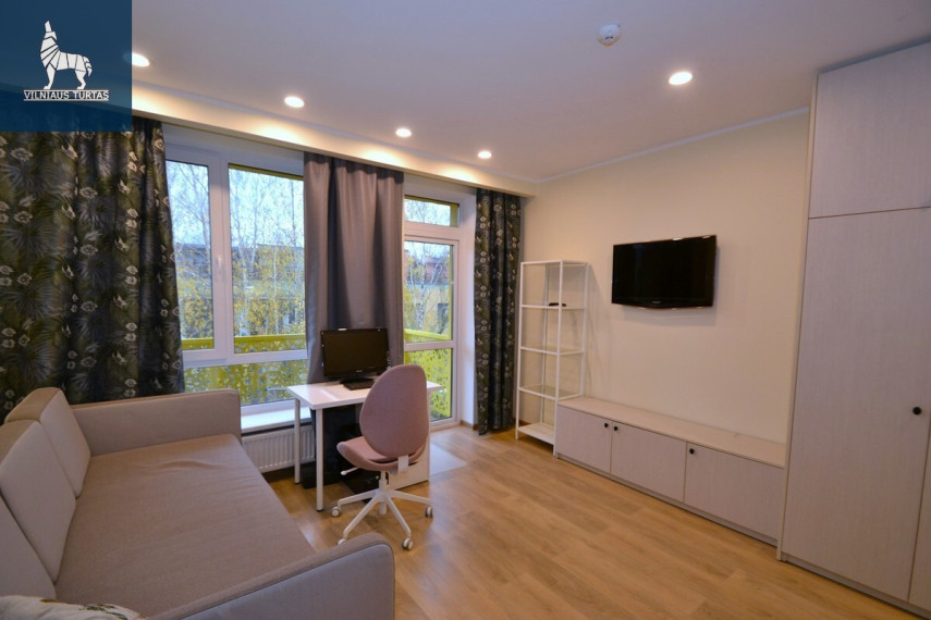 Parduodamas butas Eišiškių pl., Burbiškės, Vilniaus m., Vilniaus m. sav., 24.8 m2 ploto, 1 kambariai 6