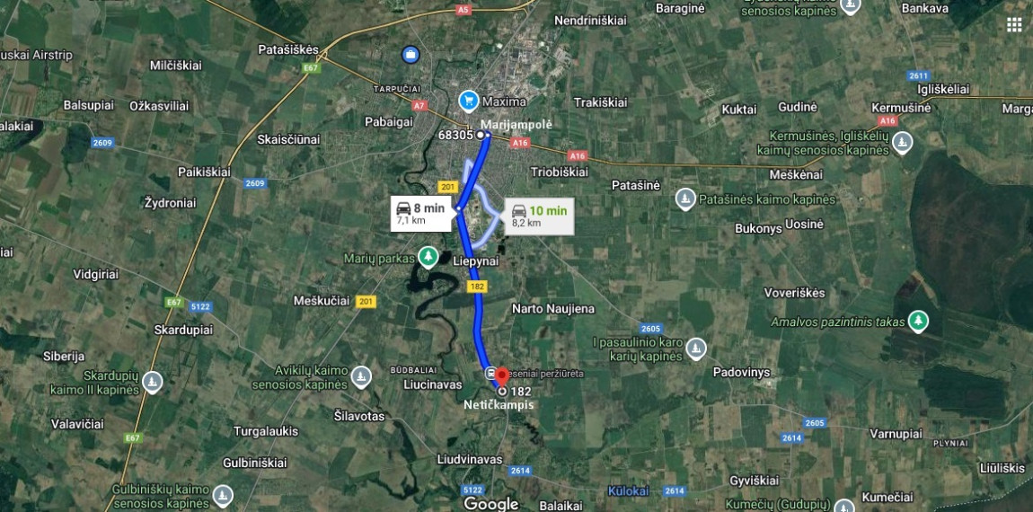 Parduodamas kitos paskirties sklypas Šlaito g., Netičkampio k., Marijampolės sav., 87.24 a ploto 11