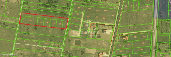 Parduodamas  sklypas Dovilų mstl., Klaipėdos r. sav., 10 a ploto 2