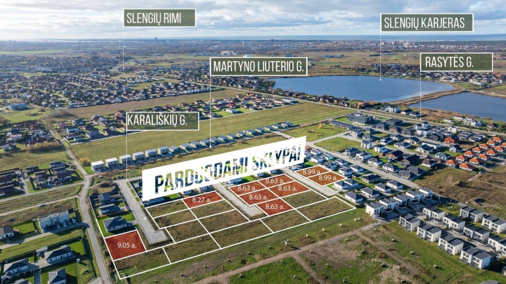 Parduodamas sklypas Klaipėdos r. sav., Trušelių k., Karališkių g., 8.99 a ploto 2