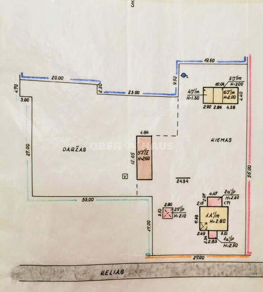 Parduodamas namas Gudelių pl., Klepočių k., Lazdijų r. sav., 69.48 m2 ploto, 1 aukštai 13