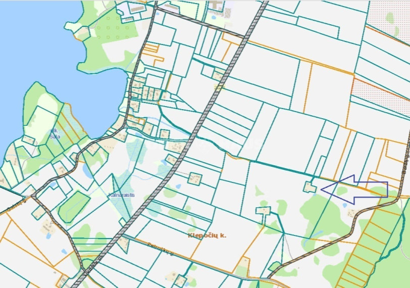 Parduodamas namas Gudelių pl., Klepočių k., Lazdijų r. sav., 69.48 m2 ploto, 1 aukštai 16