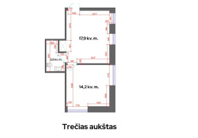 Nuomojamos administracinės patalpos Ganyklų g., Palanga, Palangos m., Palangos m. sav., 31.4 m2 ploto 8
