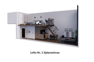 Parduodamas butas Vytenio g., Naujamiestyje, Vilniuje, 41.64 kv.m ploto 33