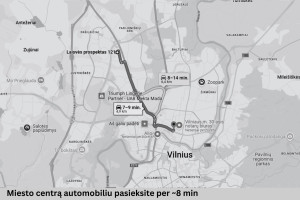 Parduodamas butas Laisvės pr., Pašilaičiai, Vilniaus m., Vilniaus m. sav., 73.85 m2 ploto, 3 kambariai 31